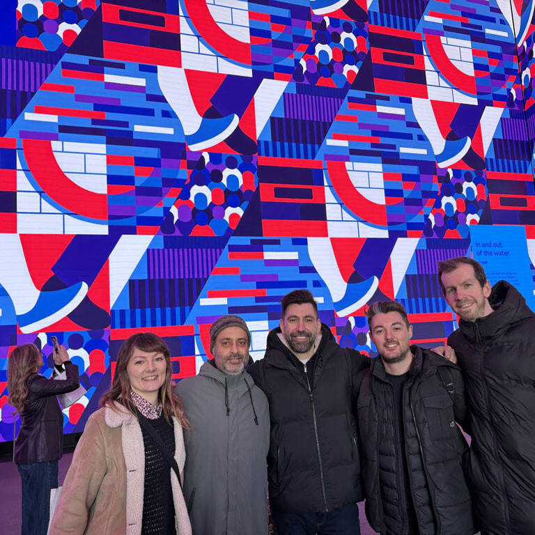 Bernadette team at the Outernet