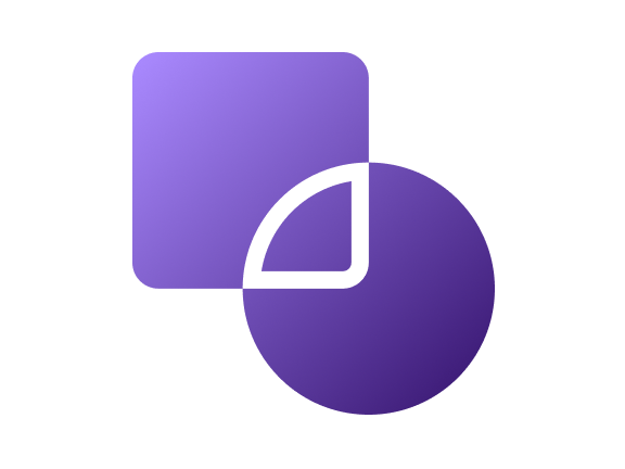 Square and Circle overlapping