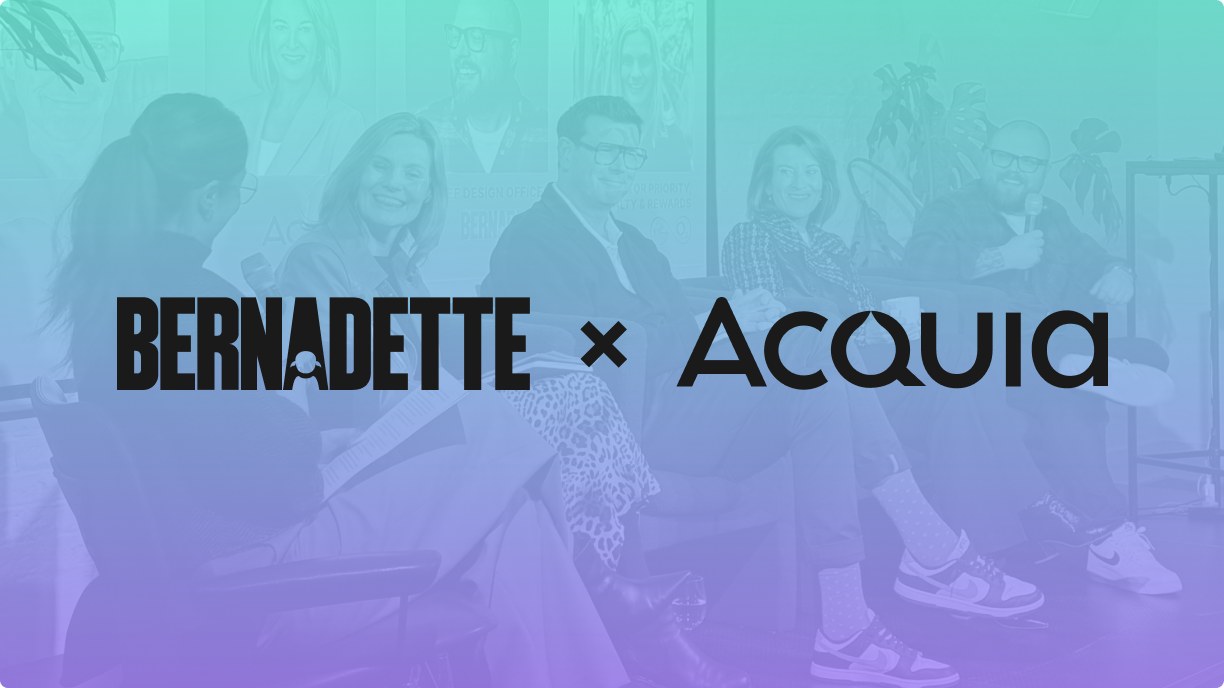 Bernadette x Acquia